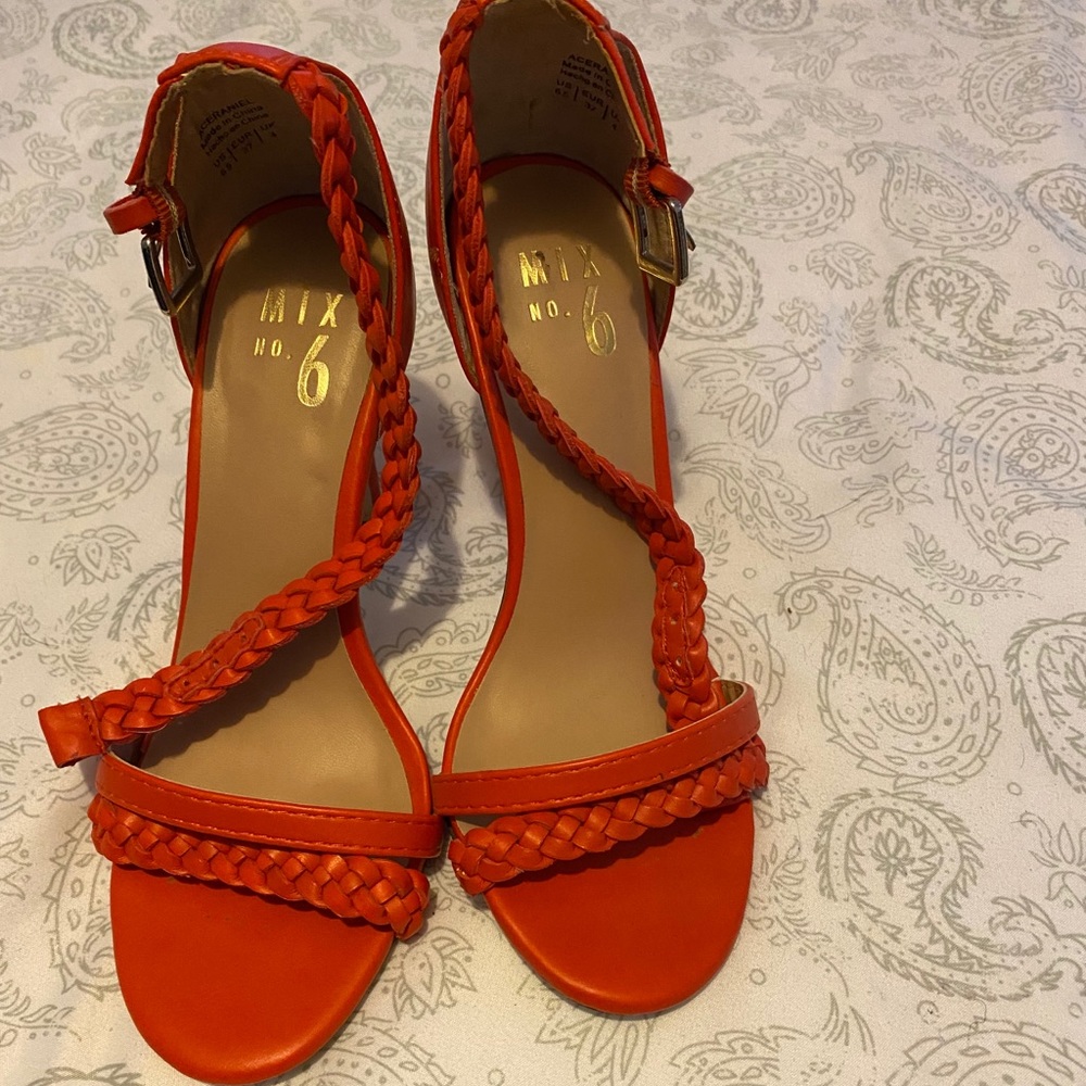 Orange Heels